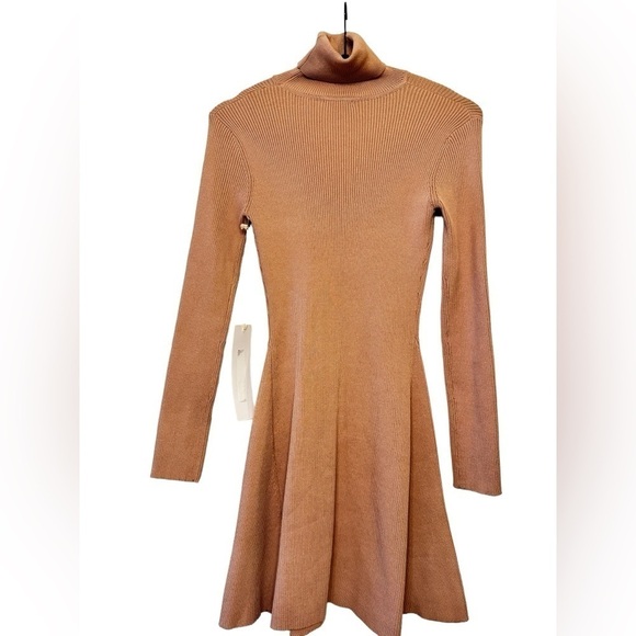 Lumiere Turtleneck Sweater Dress - Picture 1 of 5